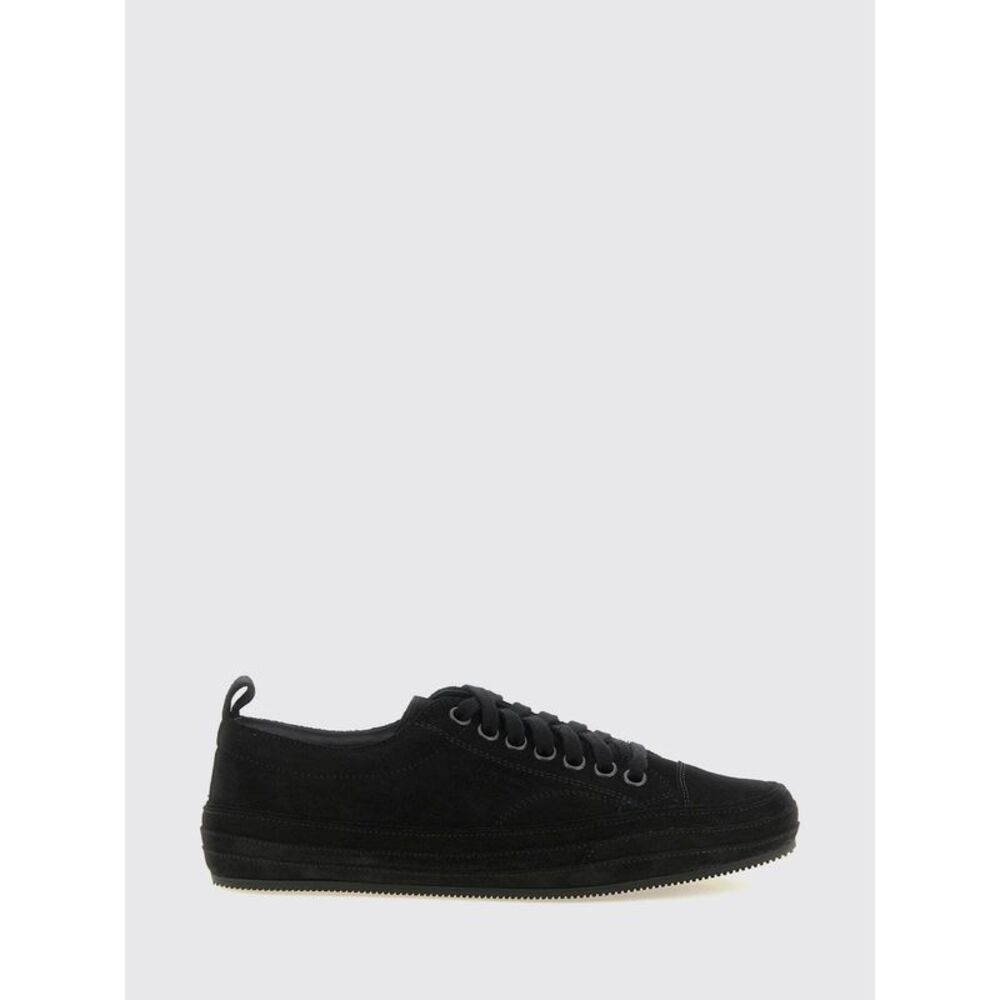 Tom Ford Men Dean Suede Calfskin Low-Top Trainers With Pull Tab Tom Ford